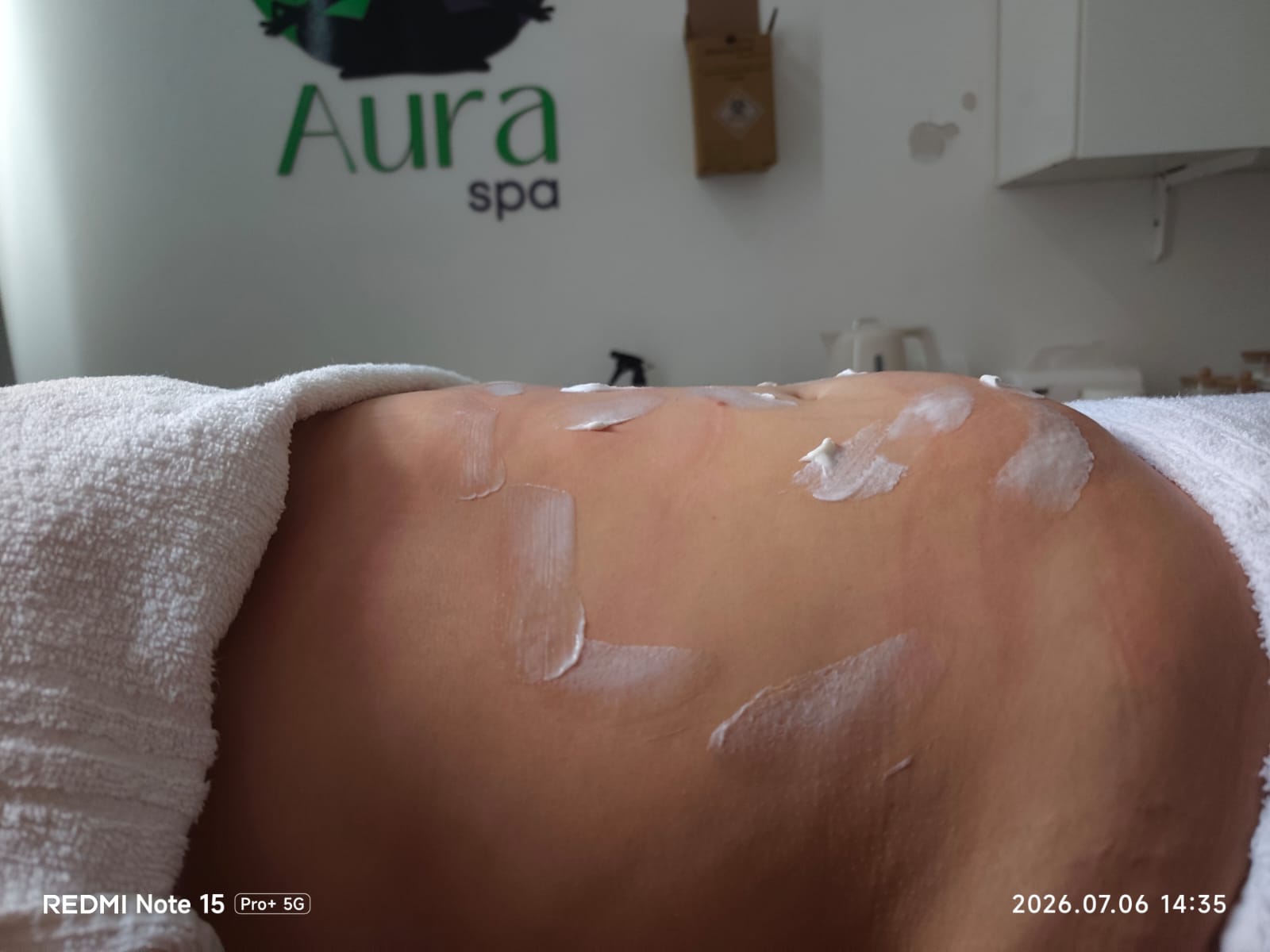 Ambiente de atendimento Aura Spa
