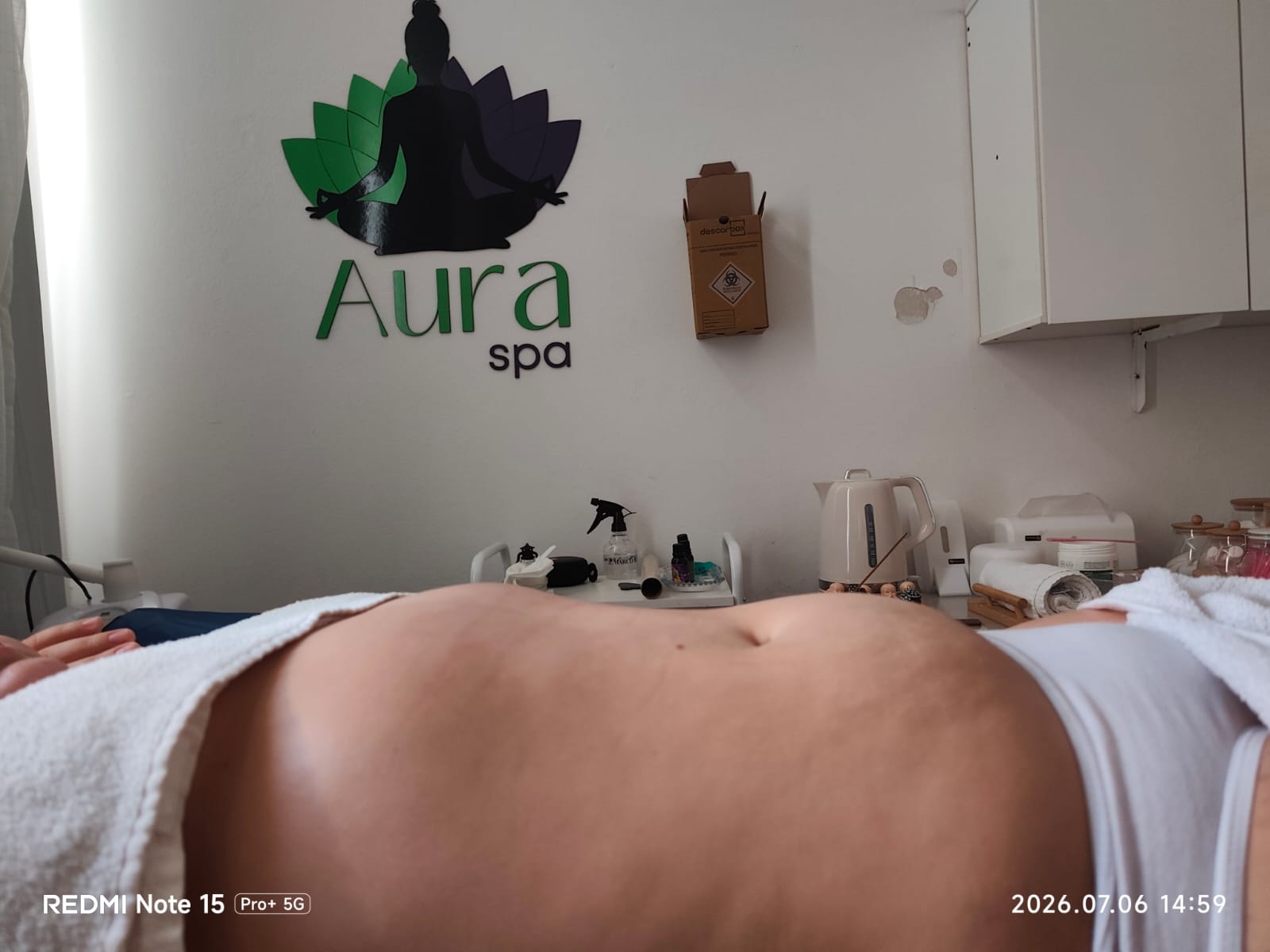 Atendimento relaxante Aura Spa